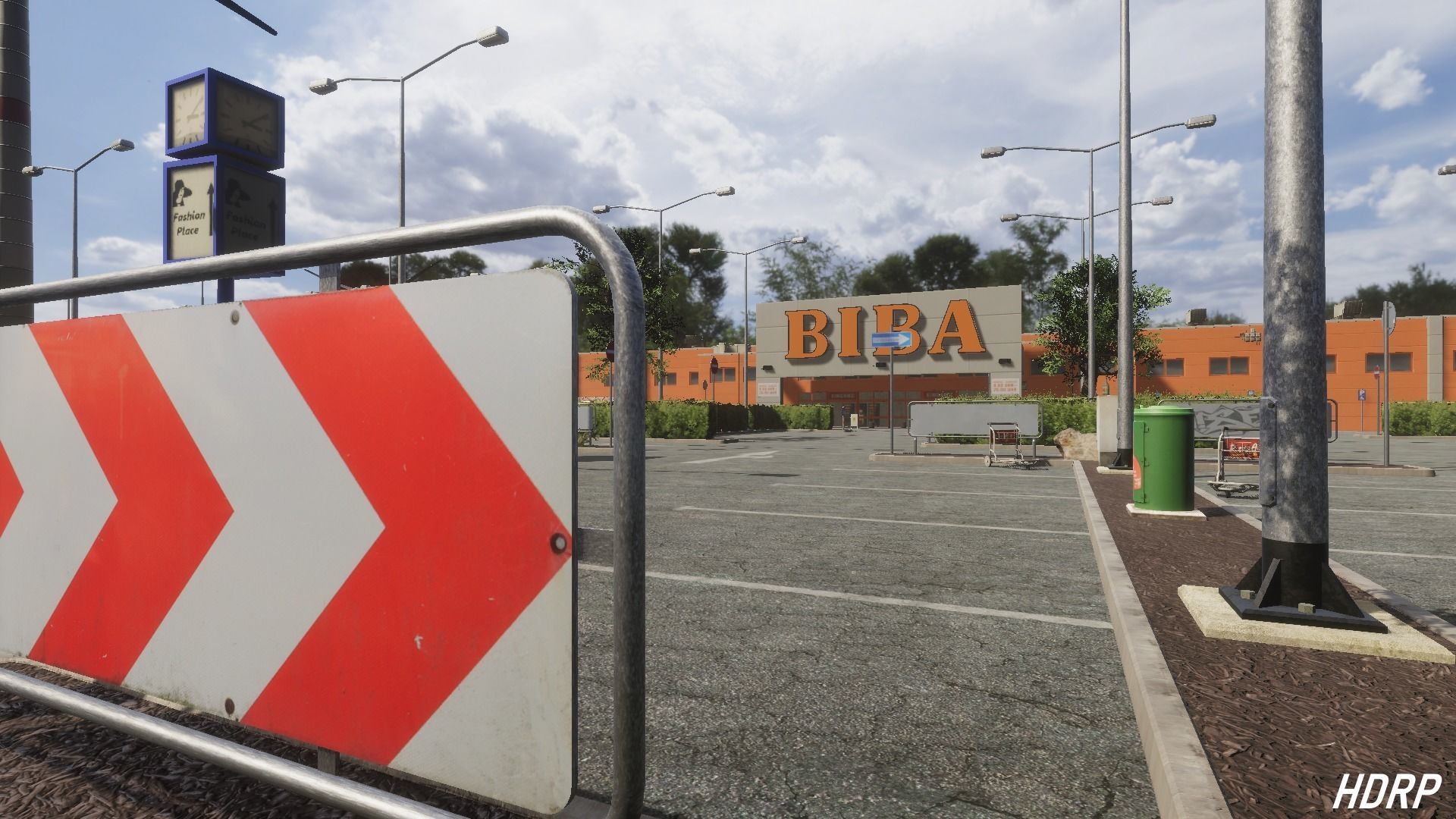 Mall Enviroment - Unity3D Low-poly 3D model_25