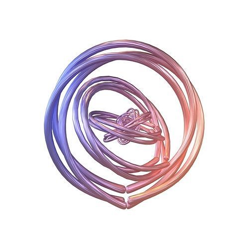 Abstract Shape v8 004 Low-poly 3D model