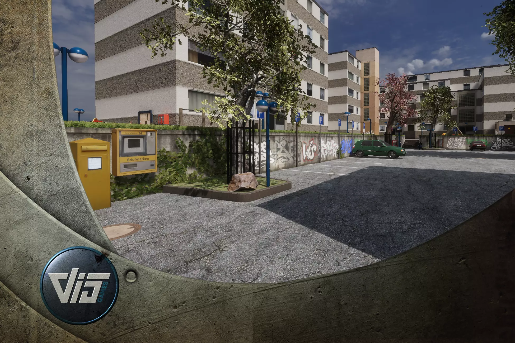 Ghetto Enviroment - Unity3D Low-poly 3D model