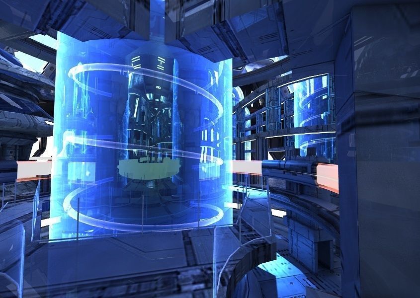 Sci Fi Factory Interior 3D model_14