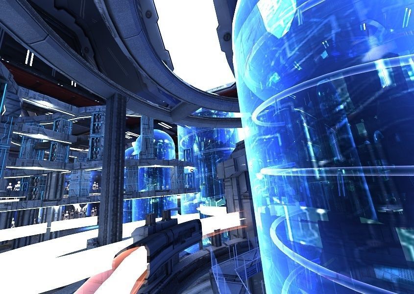 Sci Fi Factory Interior 3D model_25