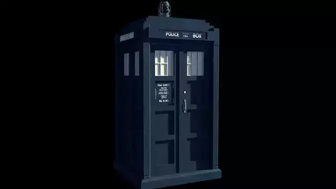 Doctor Who - The Tardis 2018 - 2022  3D model