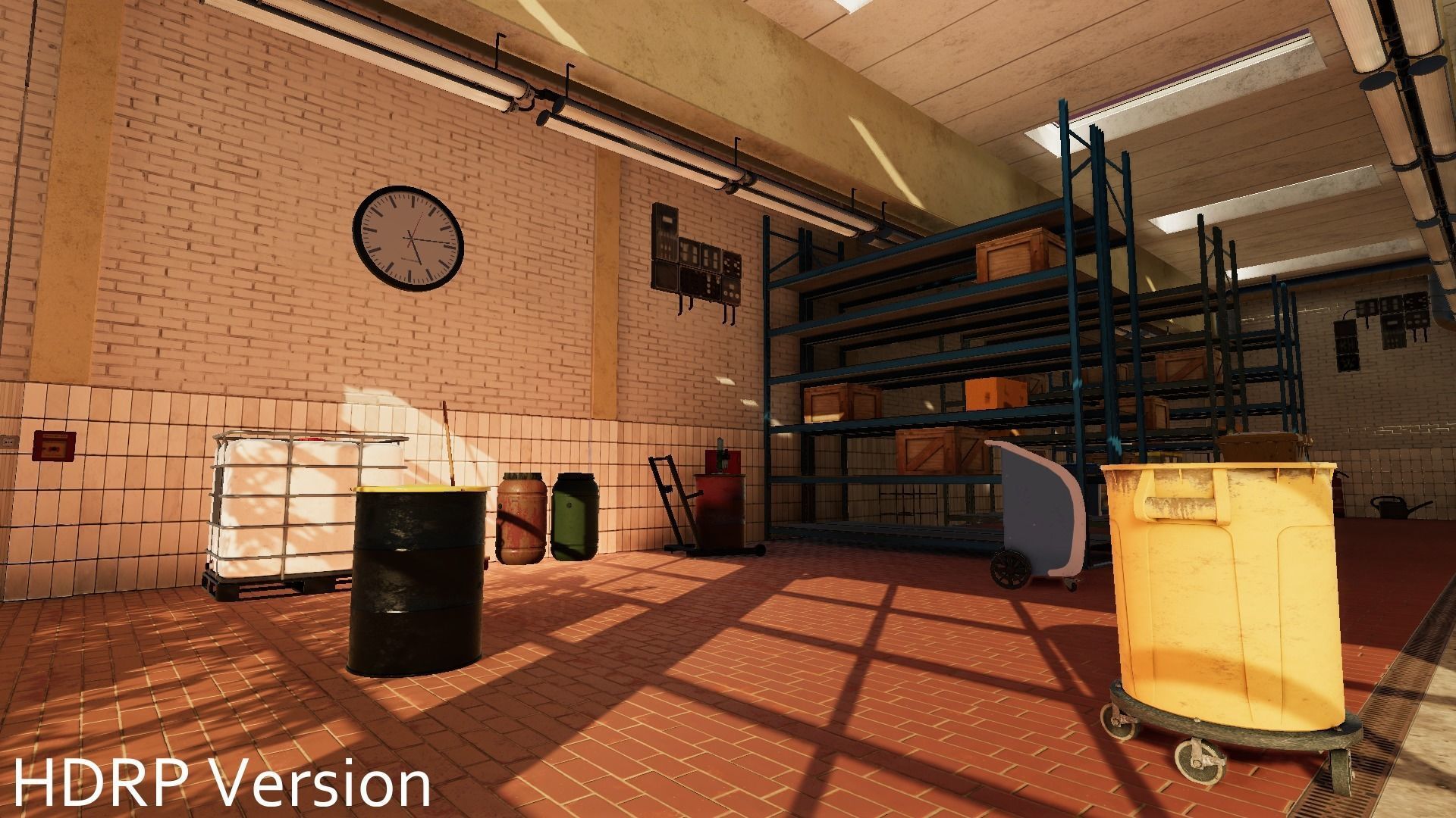 High Detail Car Repair Shop - Unity3D Low-poly 3D model_23