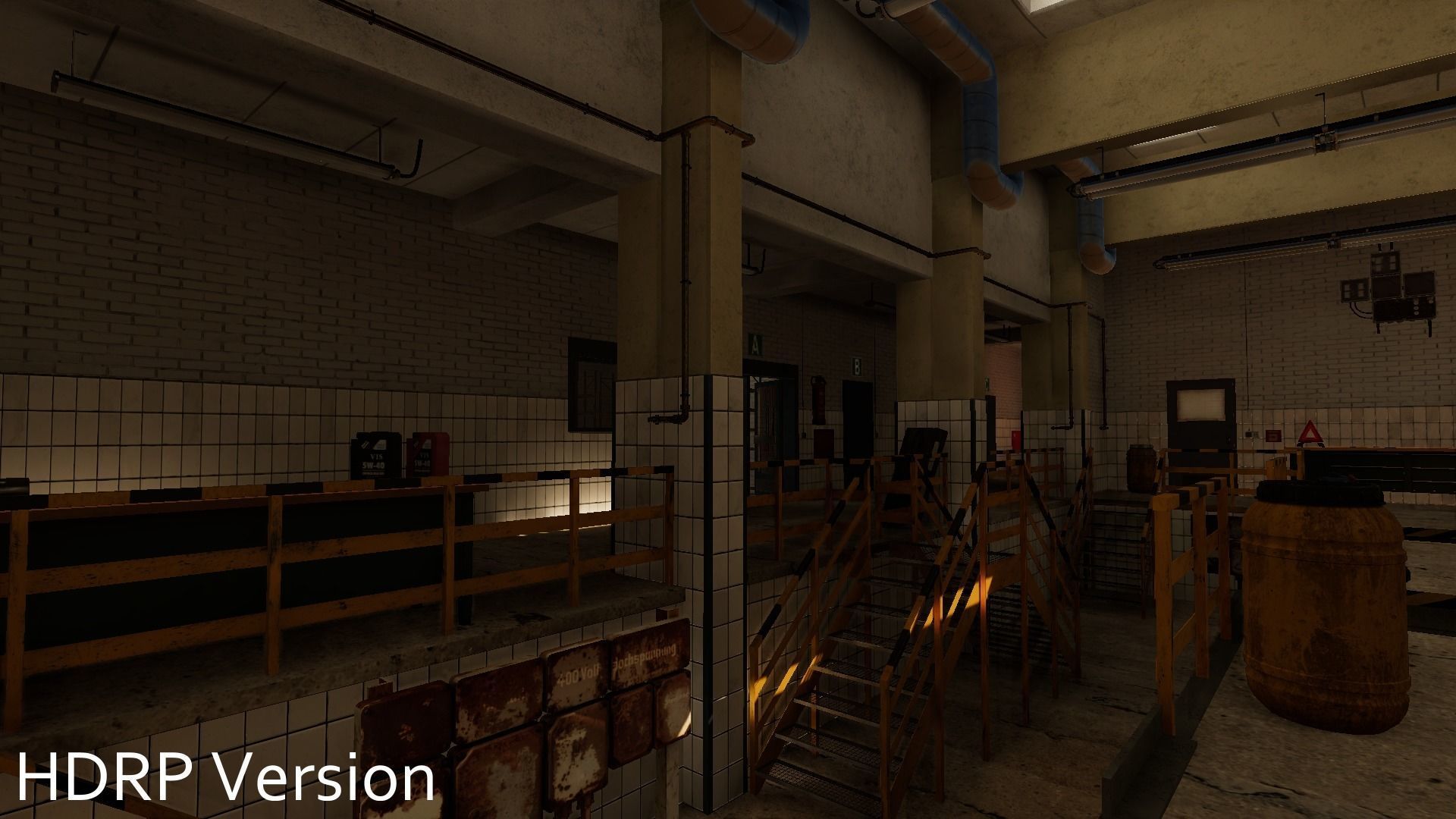 High Detail Car Repair Shop - Unity3D Low-poly 3D model_29