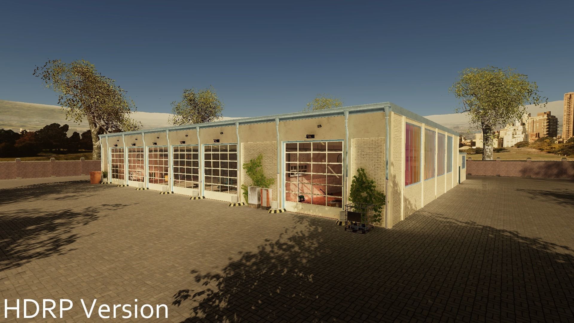 High Detail Car Repair Shop - Unity3D Low-poly 3D model_17