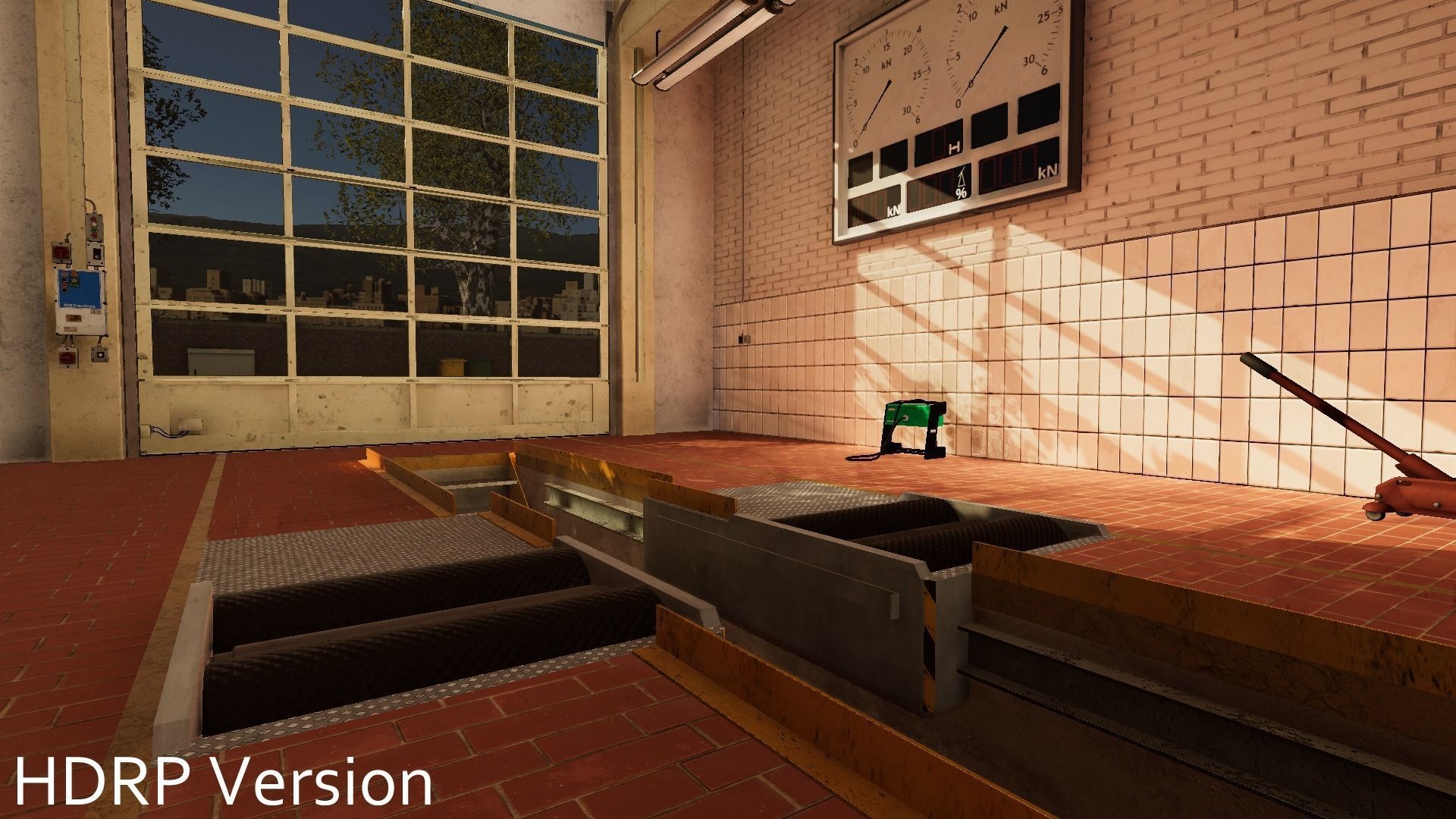 High Detail Car Repair Shop - Unity3D Low-poly 3D model_20