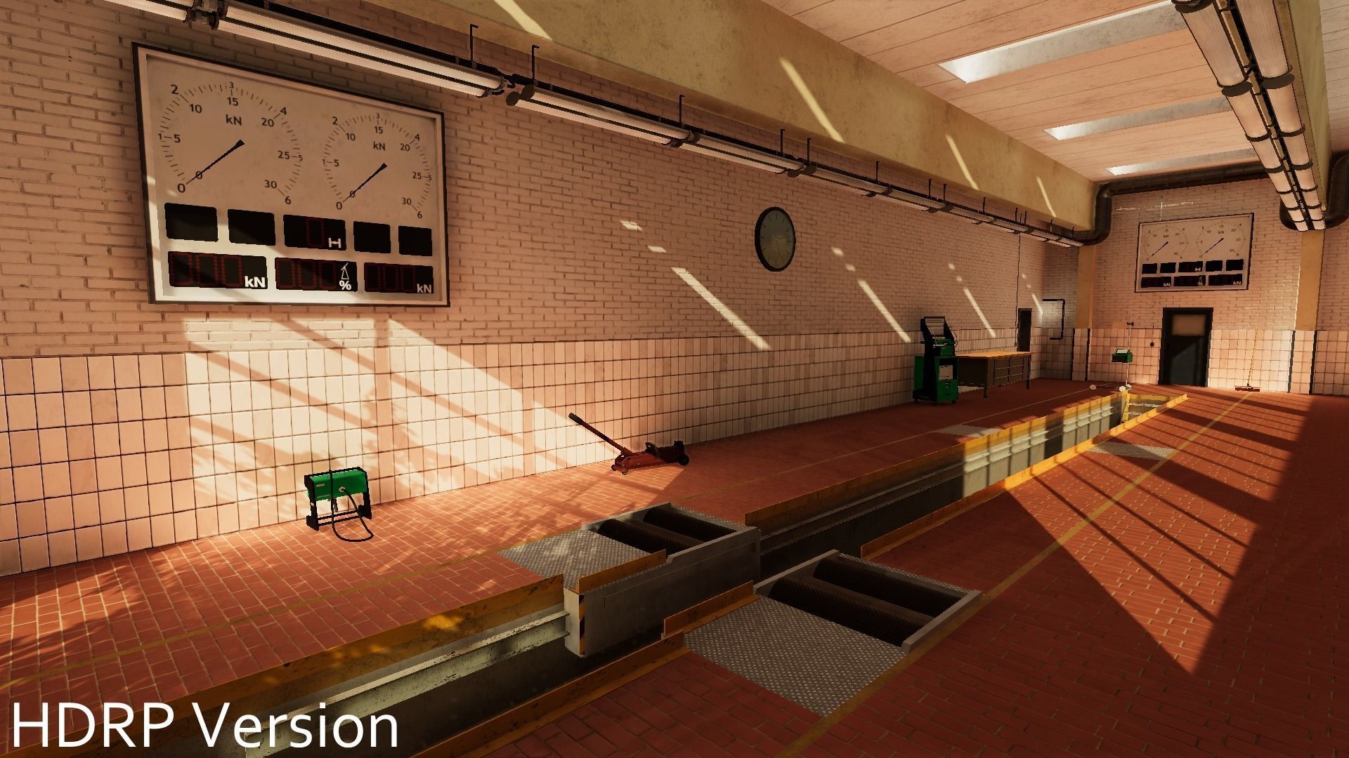 High Detail Car Repair Shop - Unity3D Low-poly 3D model_18