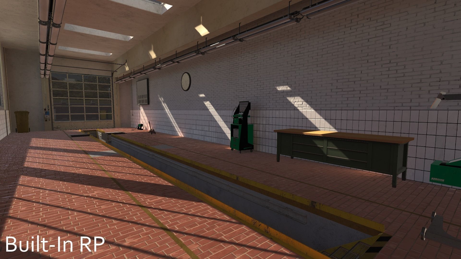 High Detail Car Repair Shop - Unity3D Low-poly 3D model_12