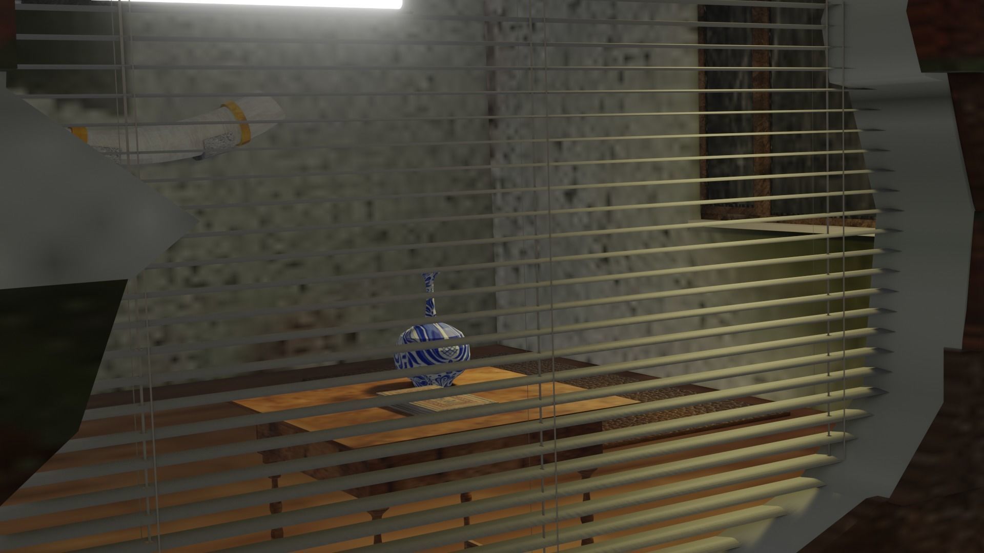 Haunted House 3d Low-poly 3D model_6