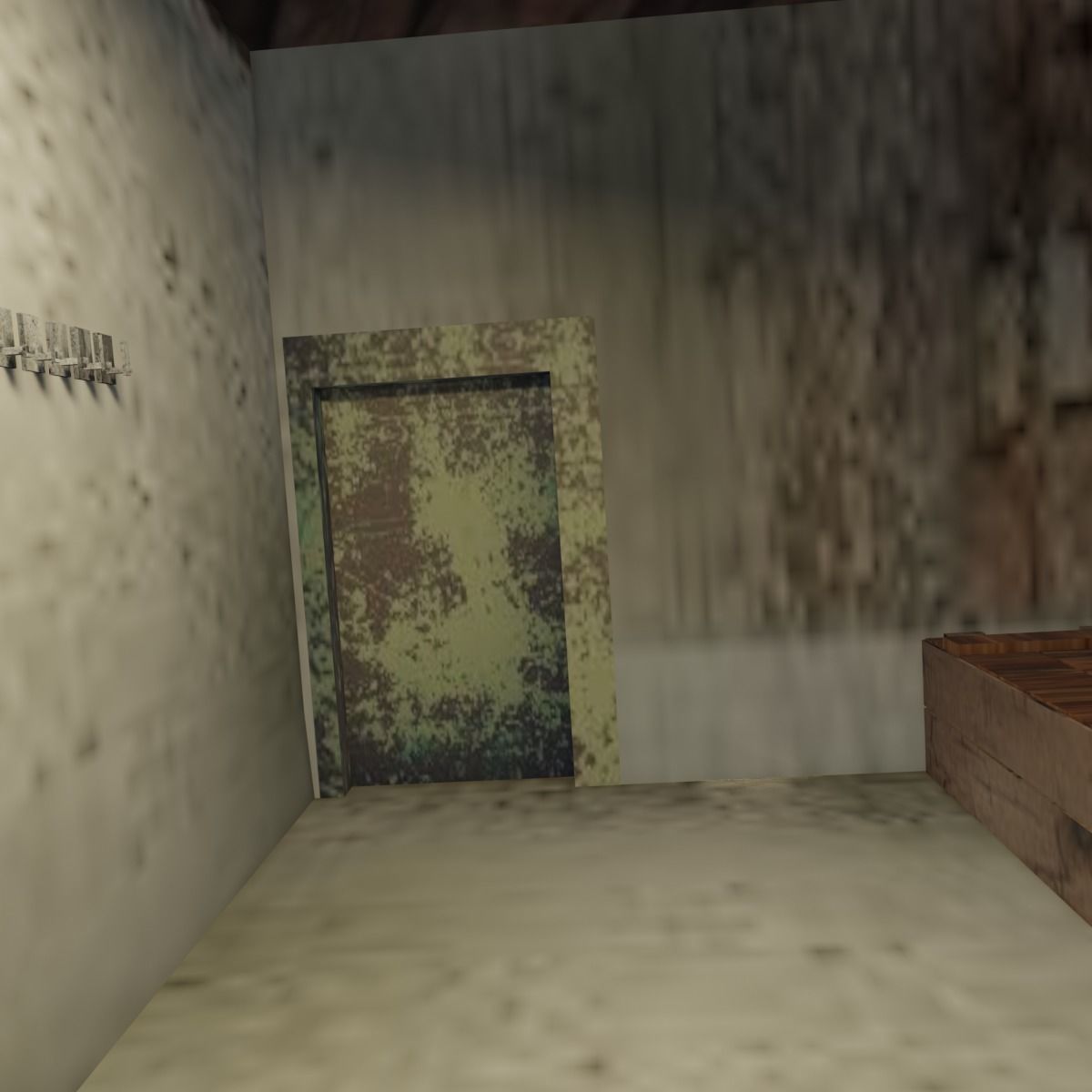 Haunted House 3d Low-poly 3D model_13