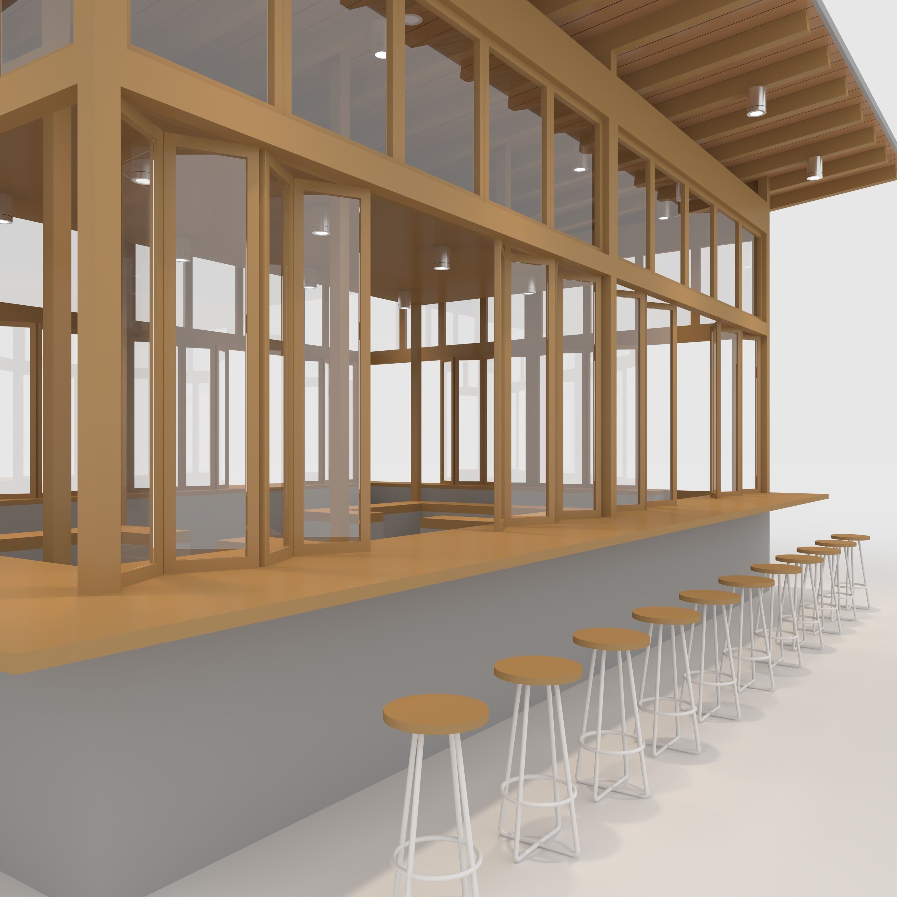 Booth 1 Coffee  3D model_12