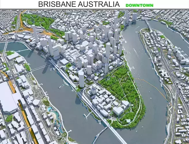 Brisbane Downtown Australia