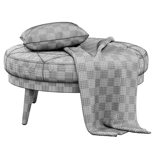Gio Ottoman by Poly and Bark 3D model 5