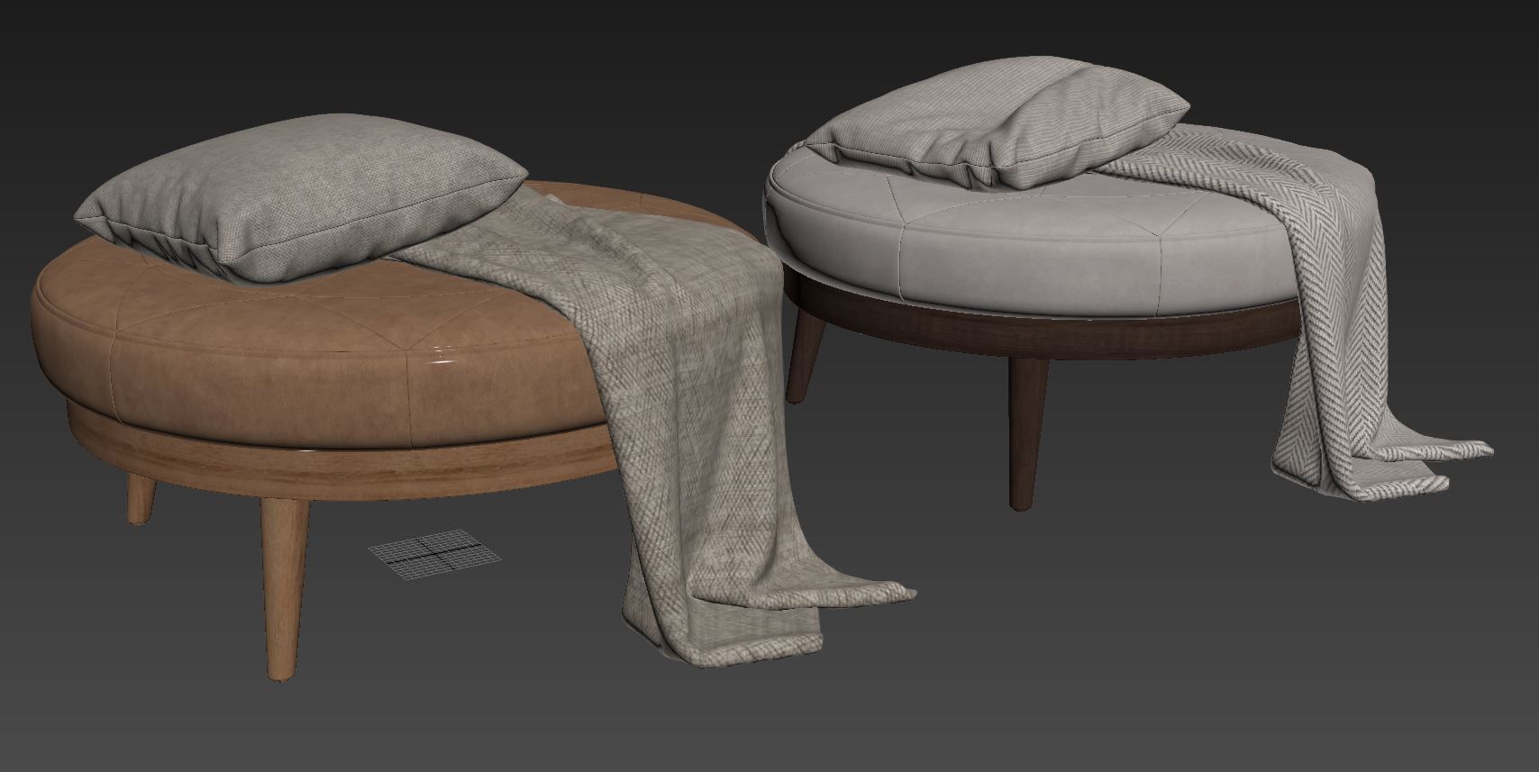 Gio Ottoman by Poly and Bark 3D model_9