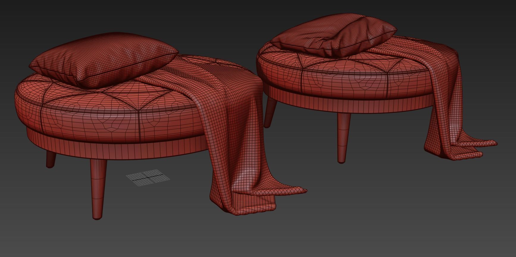 Gio Ottoman by Poly and Bark 3D model_11