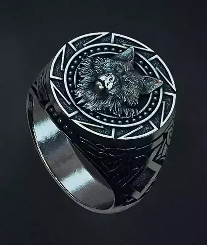 wolf ring