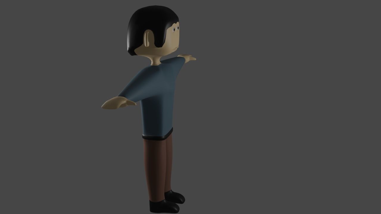 Citizen low poly star trek Free low-poly 3D model_3