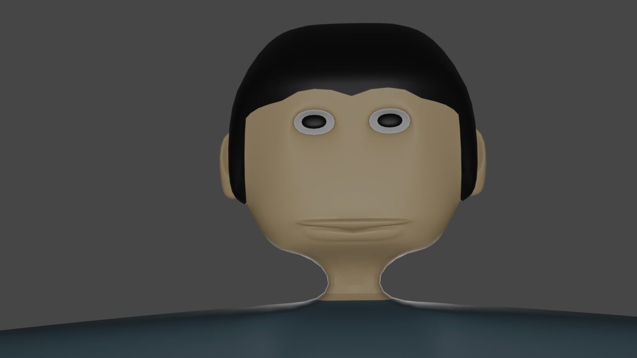 Citizen low poly star trek Free low-poly 3D model_1