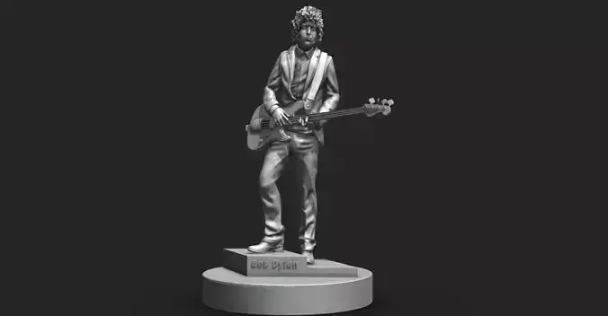 Bob Dylan - 3d printing 3D print model