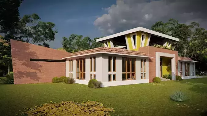club house 3D model