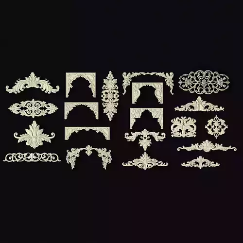 20 high quality center decors for furniture ornaments 