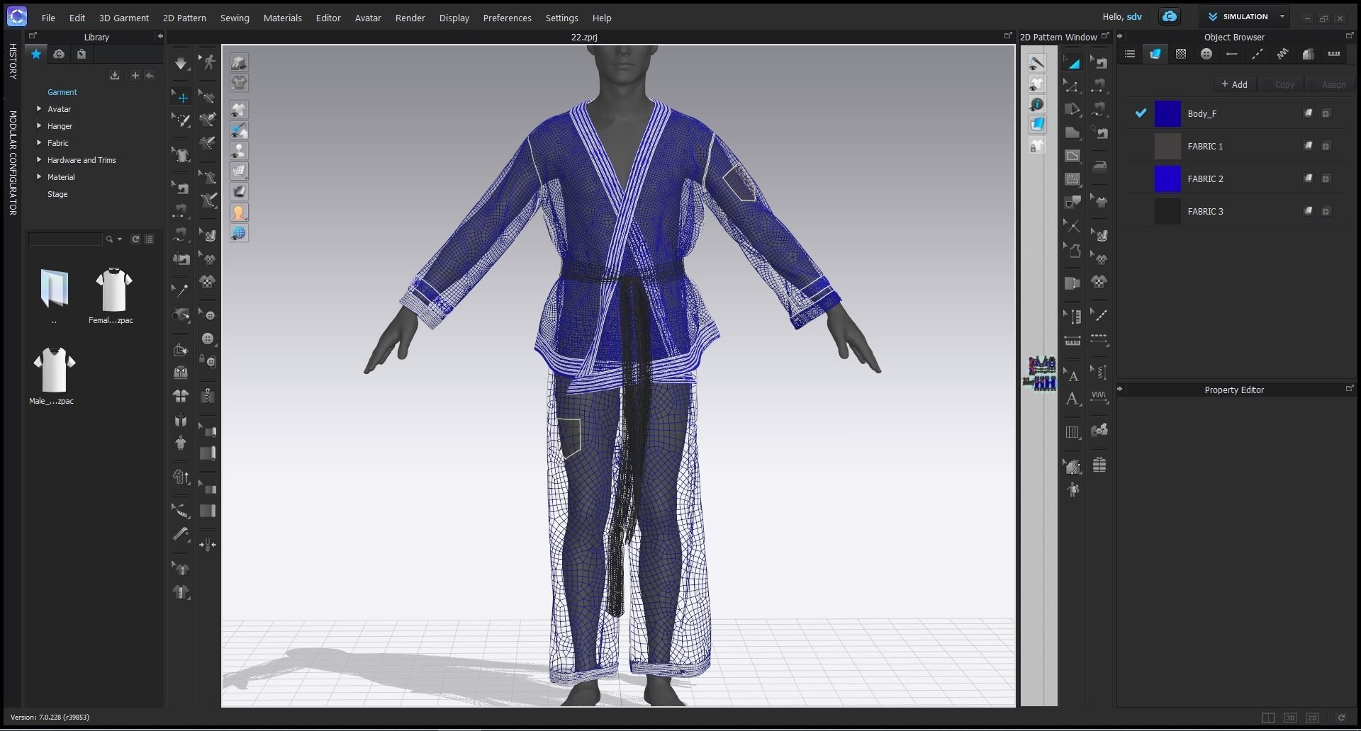 MARTIAL ARTS CLOTHING 1  VOL 10 3D model_2