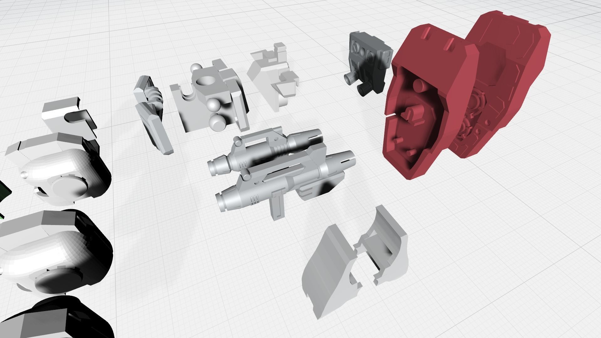 MCK01-Entry Grade GM Conversion Kit  3D print model_4