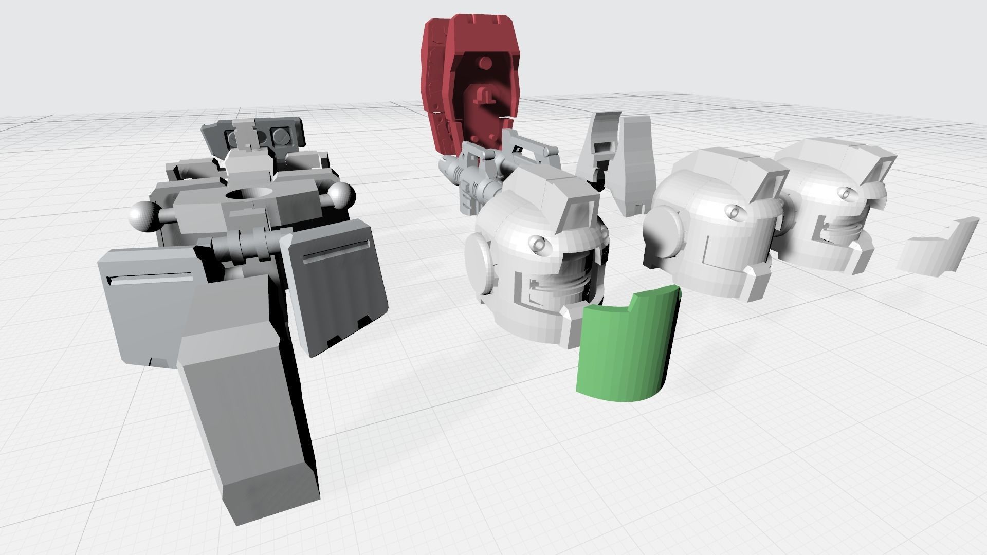 MCK01-Entry Grade GM Conversion Kit  3D print model_3