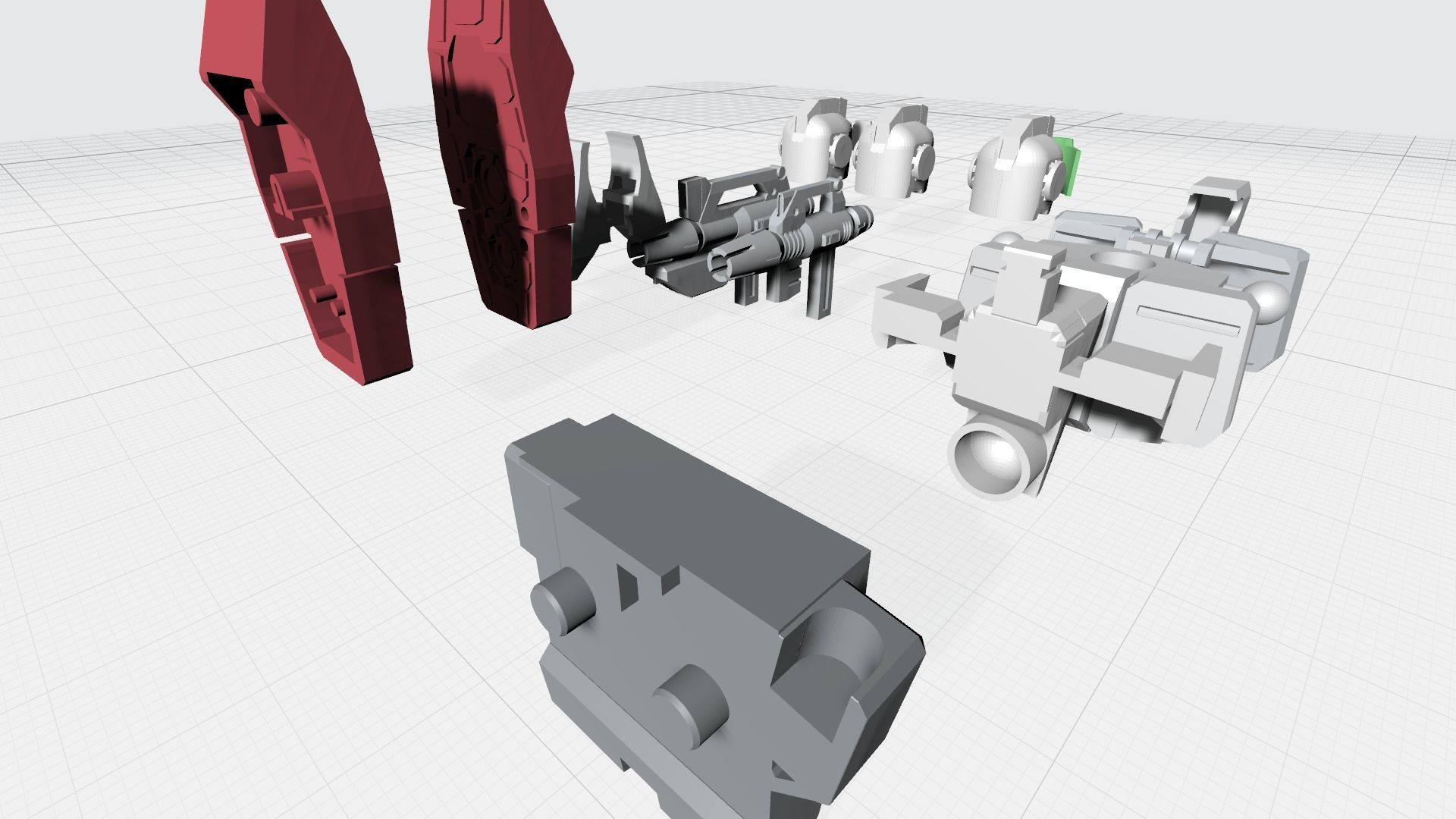 MCK01-Entry Grade GM Conversion Kit  3D print model_6
