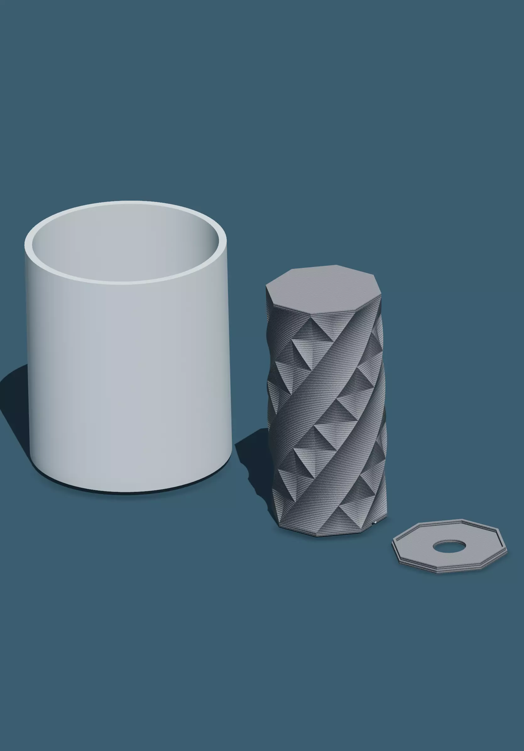 Lamp Diamant V1 1 3D print model_0