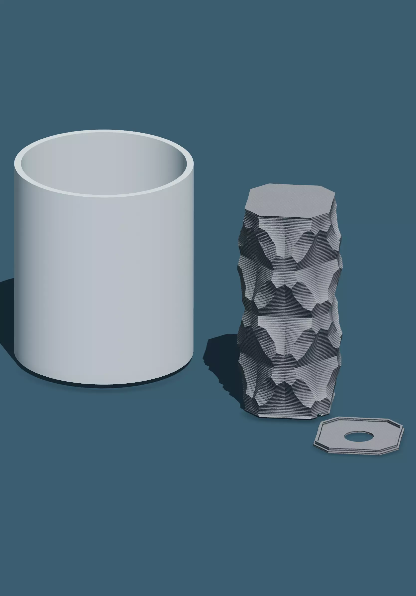 Lamp Diamant V1 4 3D print model_0