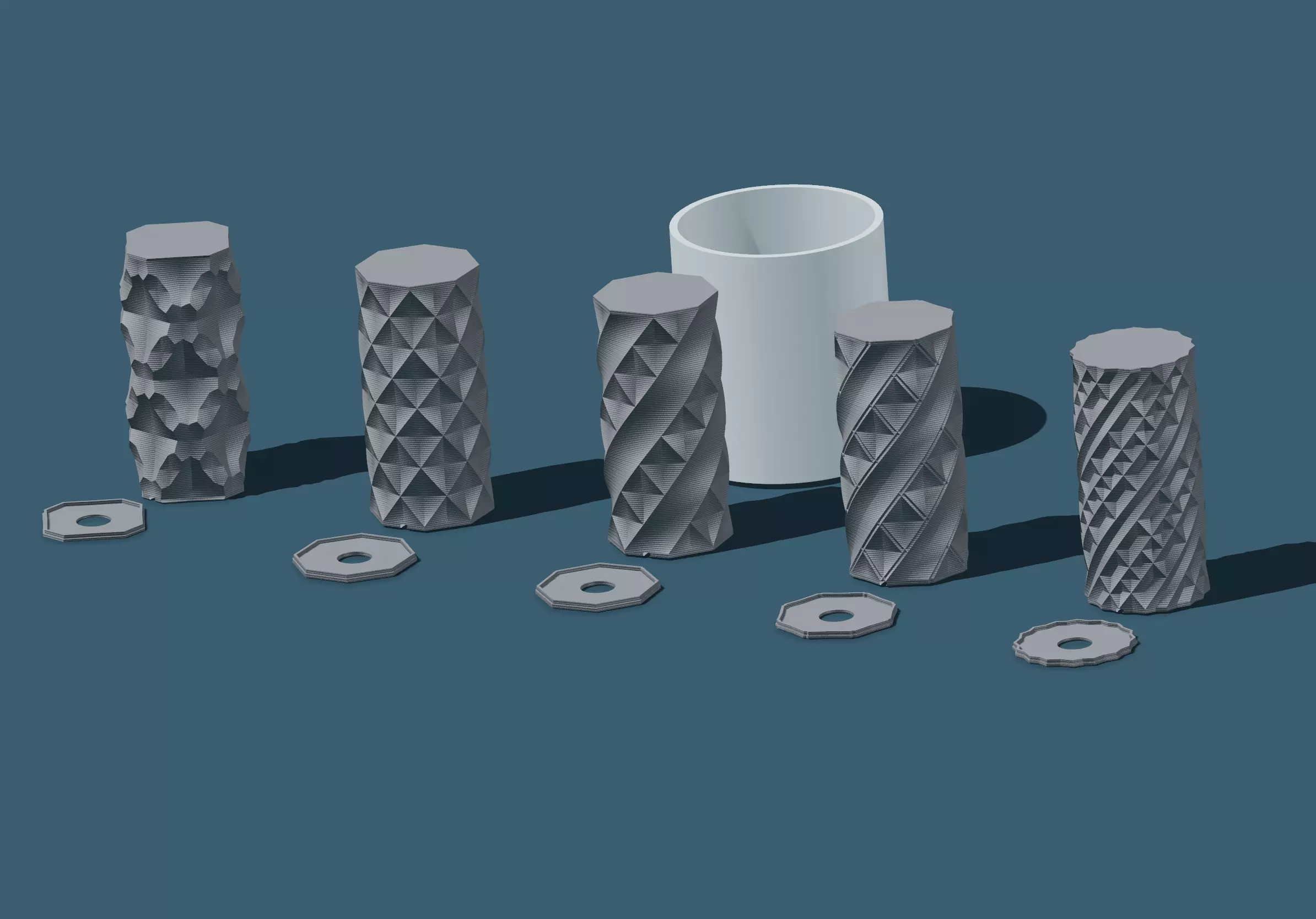 Lamp Diamant V1 Bundle 3D print model_0