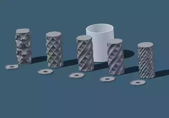 Lamp Diamant V1 Bundle 3D print model