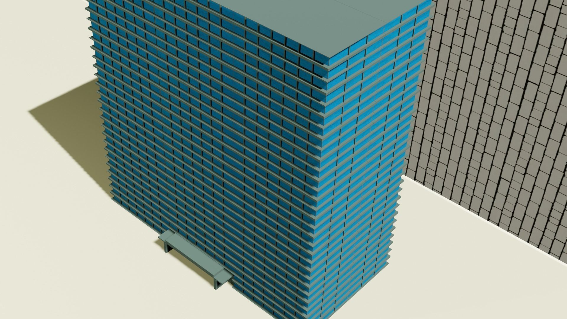 Building low poly game ready model Low-poly 3D model_2