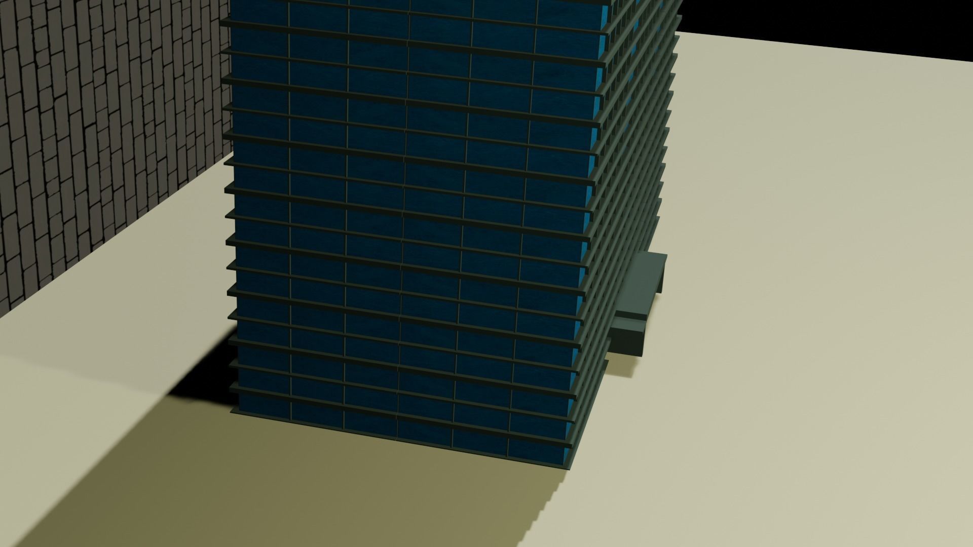 Building low poly game ready model Low-poly 3D model_3