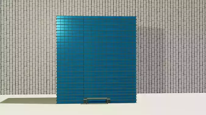 Building low poly game ready model Low-poly 3D model