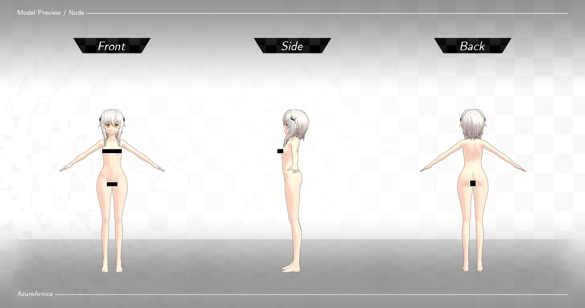 Highschool DxD - Koneko Toujou MMD Model DELUXE Low-poly 3D model_9