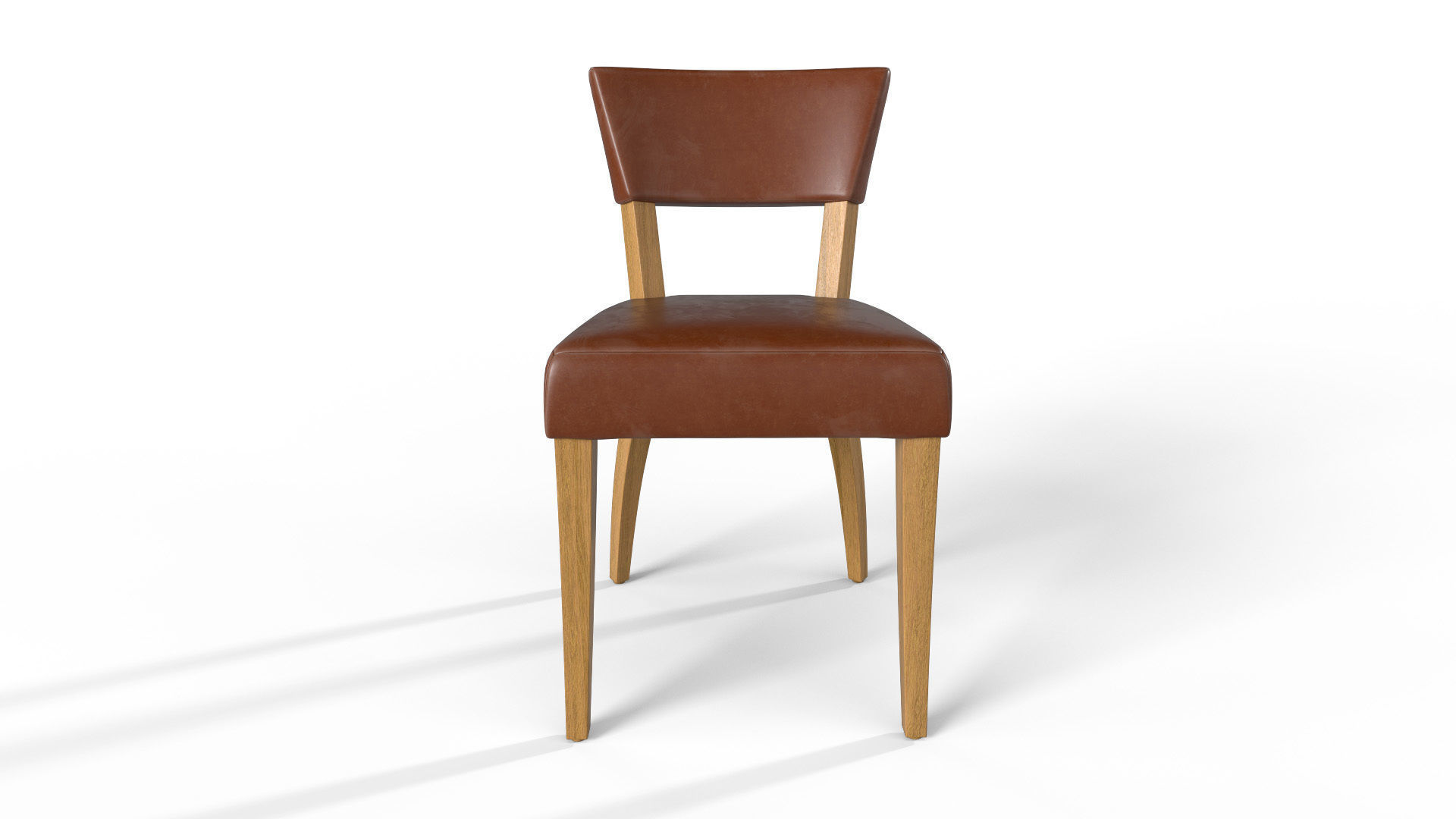 Payson Dining Chair 3D Low-poly 3D model_3