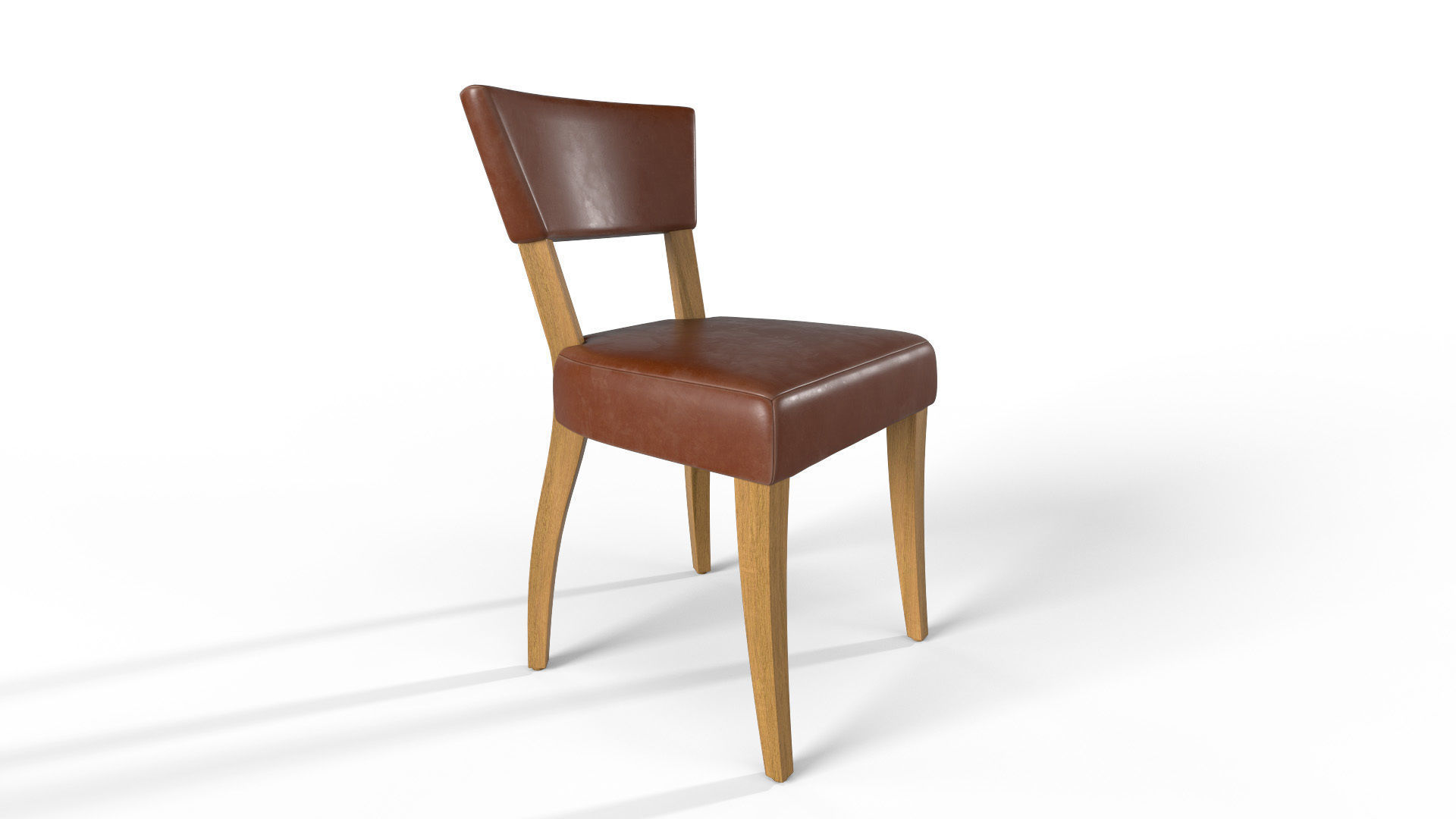 Payson Dining Chair 3D Low-poly 3D model_5