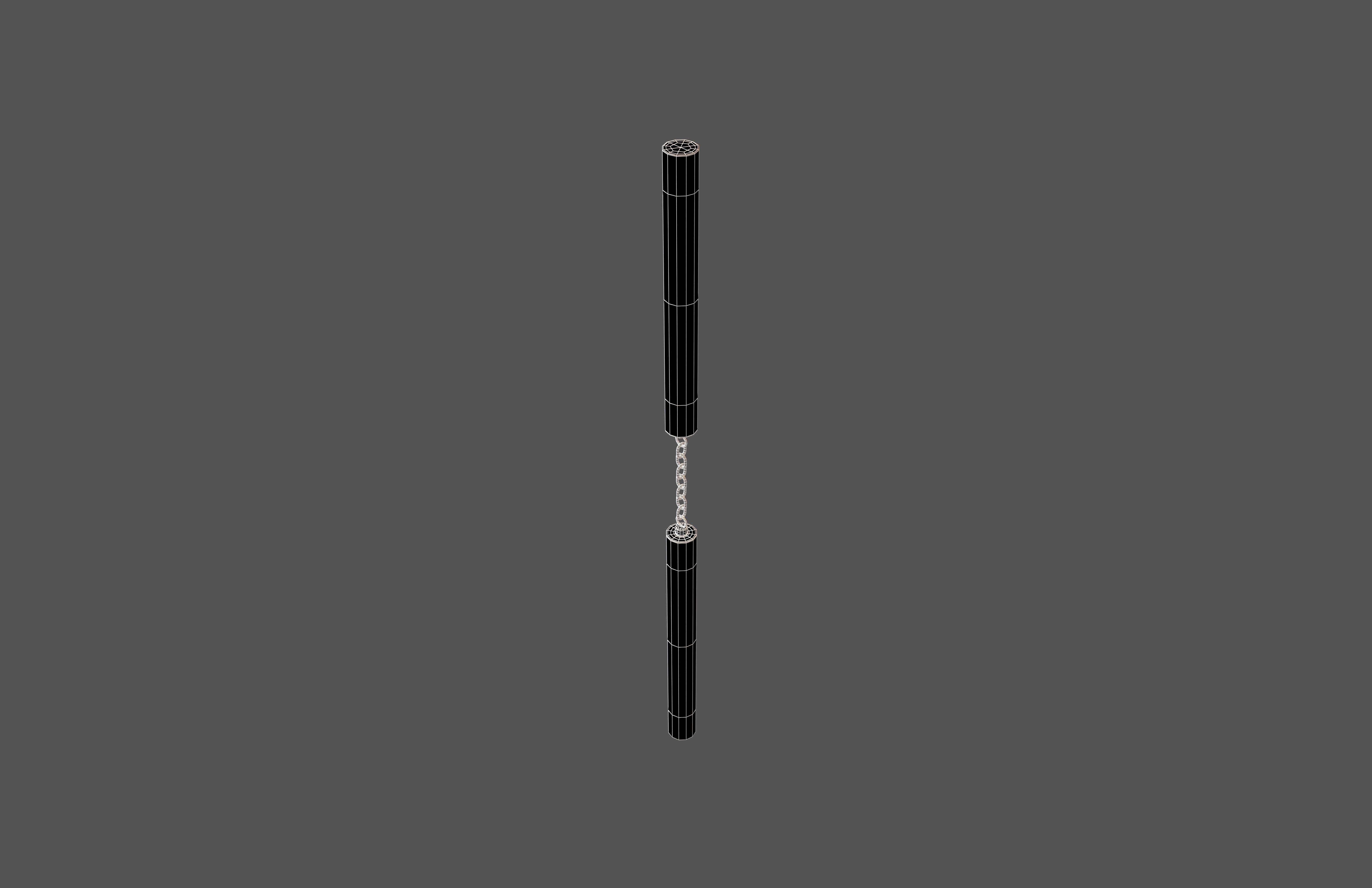 Double Stick v1 002 Low-poly 3D model_6
