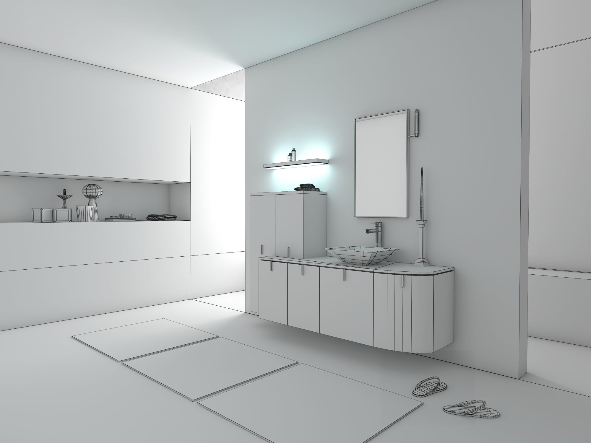 Bathroom 43 3D model_6