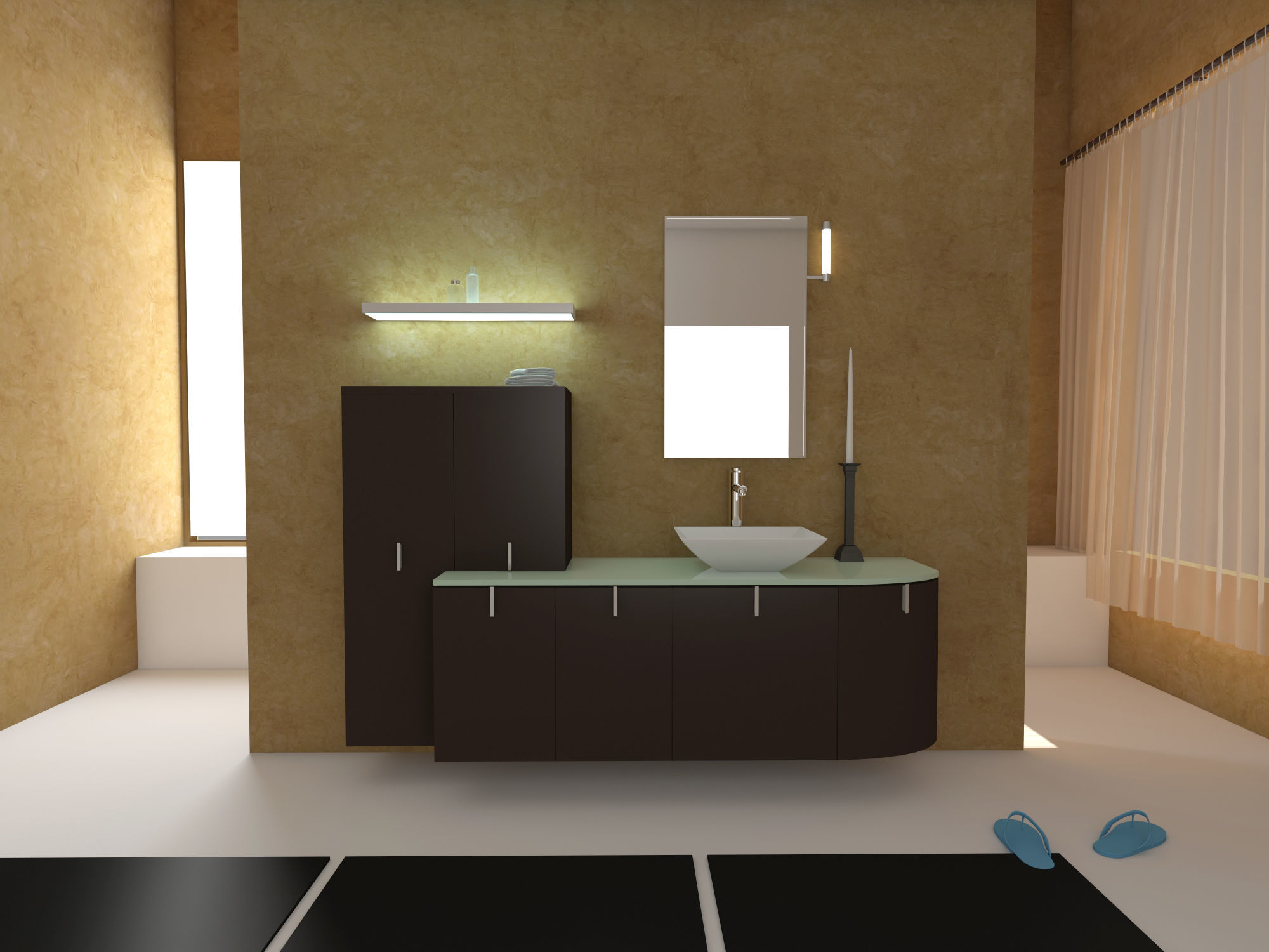 Bathroom 43 3D model_2