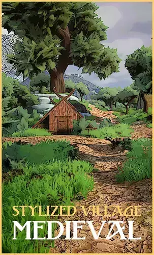 Modular Stylized Medieval Village Kit