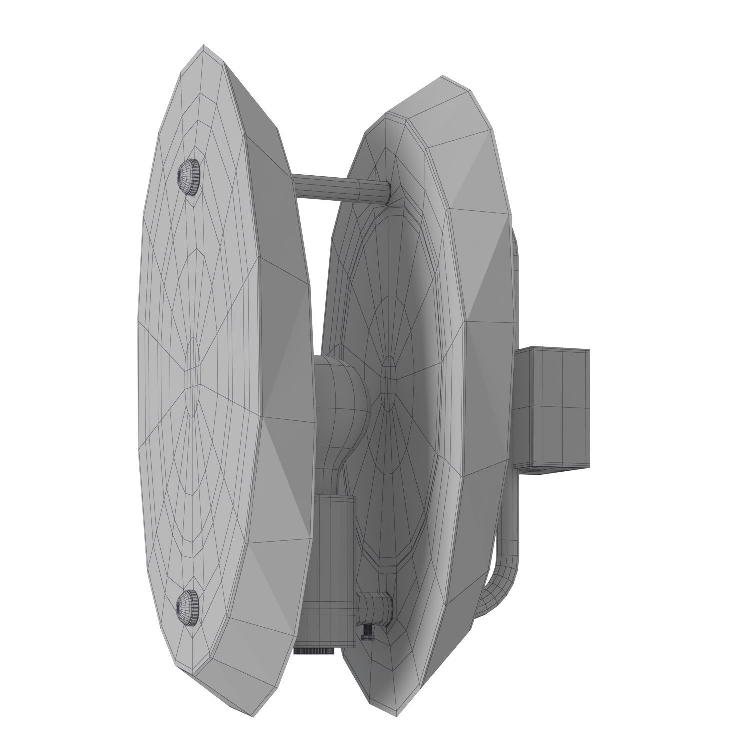 1stdibs Max Ingrand for Fontana Arte Glass Sconce 3D model_5