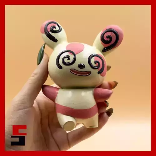 Pokemon Spinda 3D print model