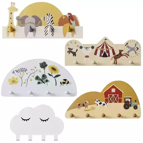 Kids Coat Racks by Bloomingville
