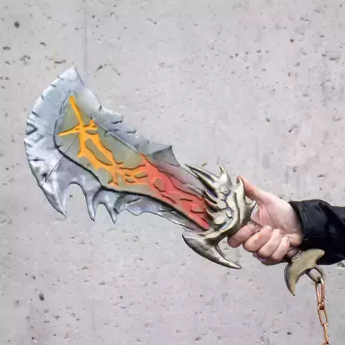 Blades of Chaos God of War 3D print model