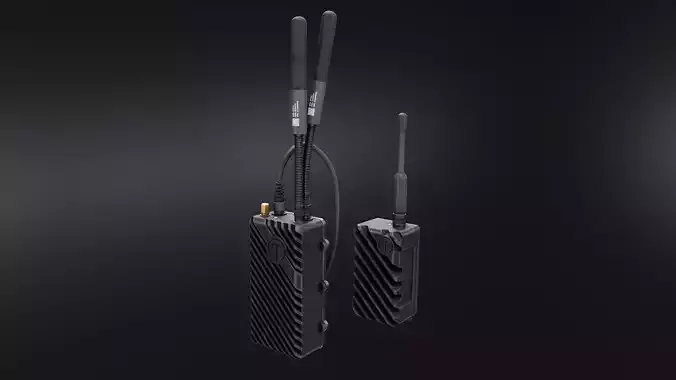 Tomahawk MxC DataLink Low-poly 3D model