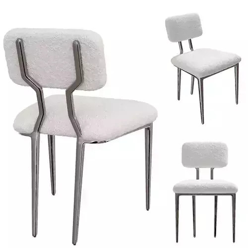 Edesia dining chair Carlyle collective FBC London 3D model