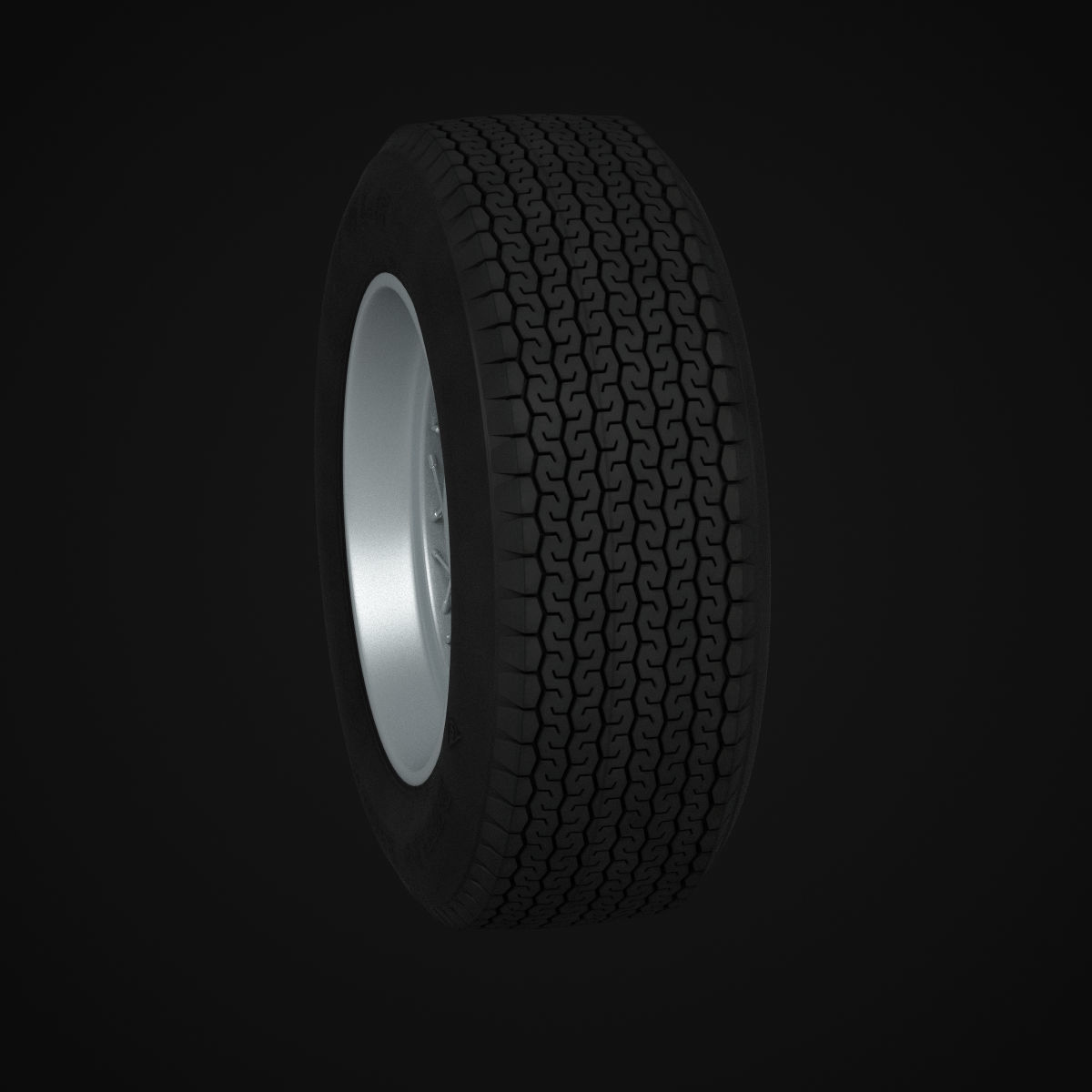 Dunlop CR65 tyres - Borrani wheels 3D print model_22